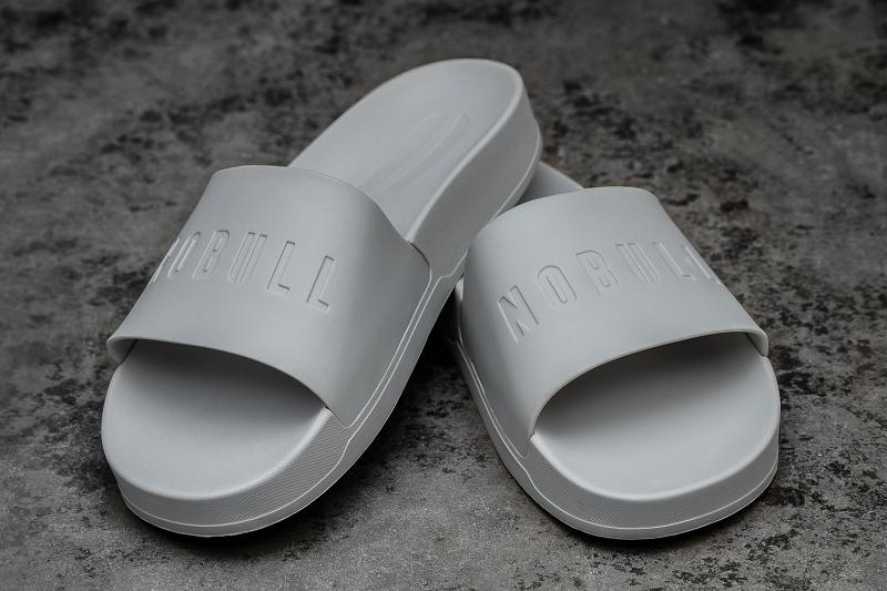 Men's Nobull Arctic Slides Grey | SG H2140A